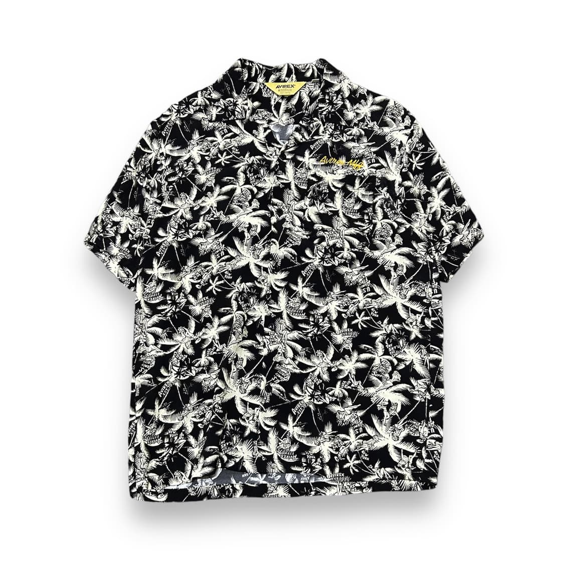 Avirex Palm Pattern 1/2 Shirts 상품이미지1