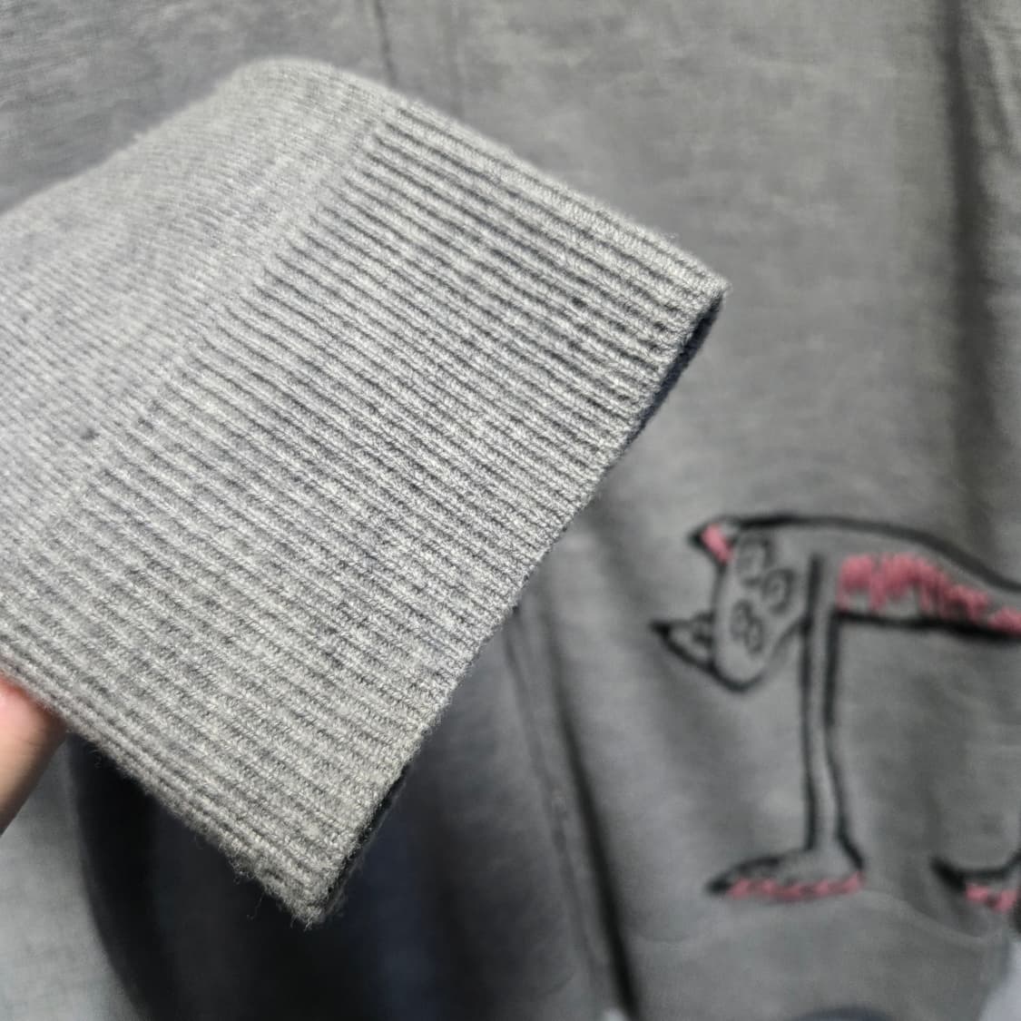 시스템x권철화 콜라보 울 가디건  상품이미지4