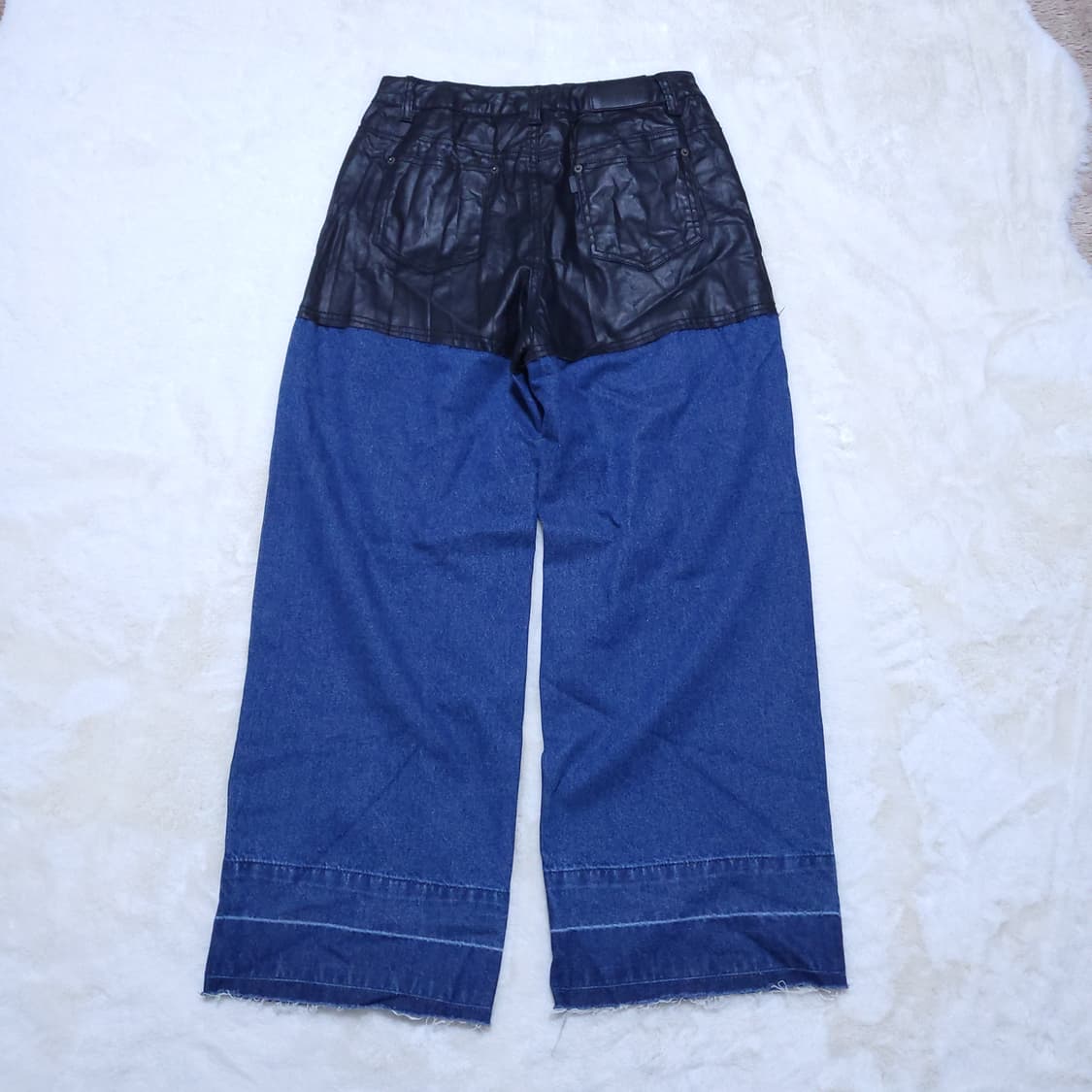 SJYP 여성 와이드청바지 M 0302 뽀샤샤 상품이미지2