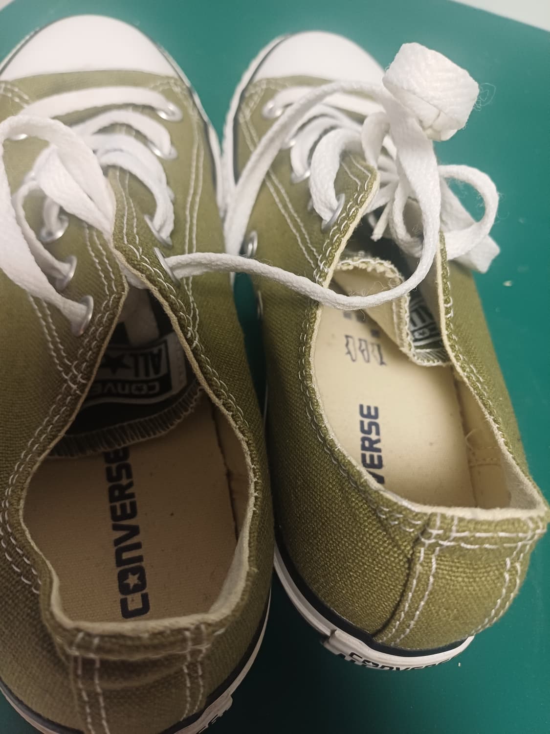컨버스 척테일러 올스타 로우 '카키' 220mm (상태 양호) 상품이미지4