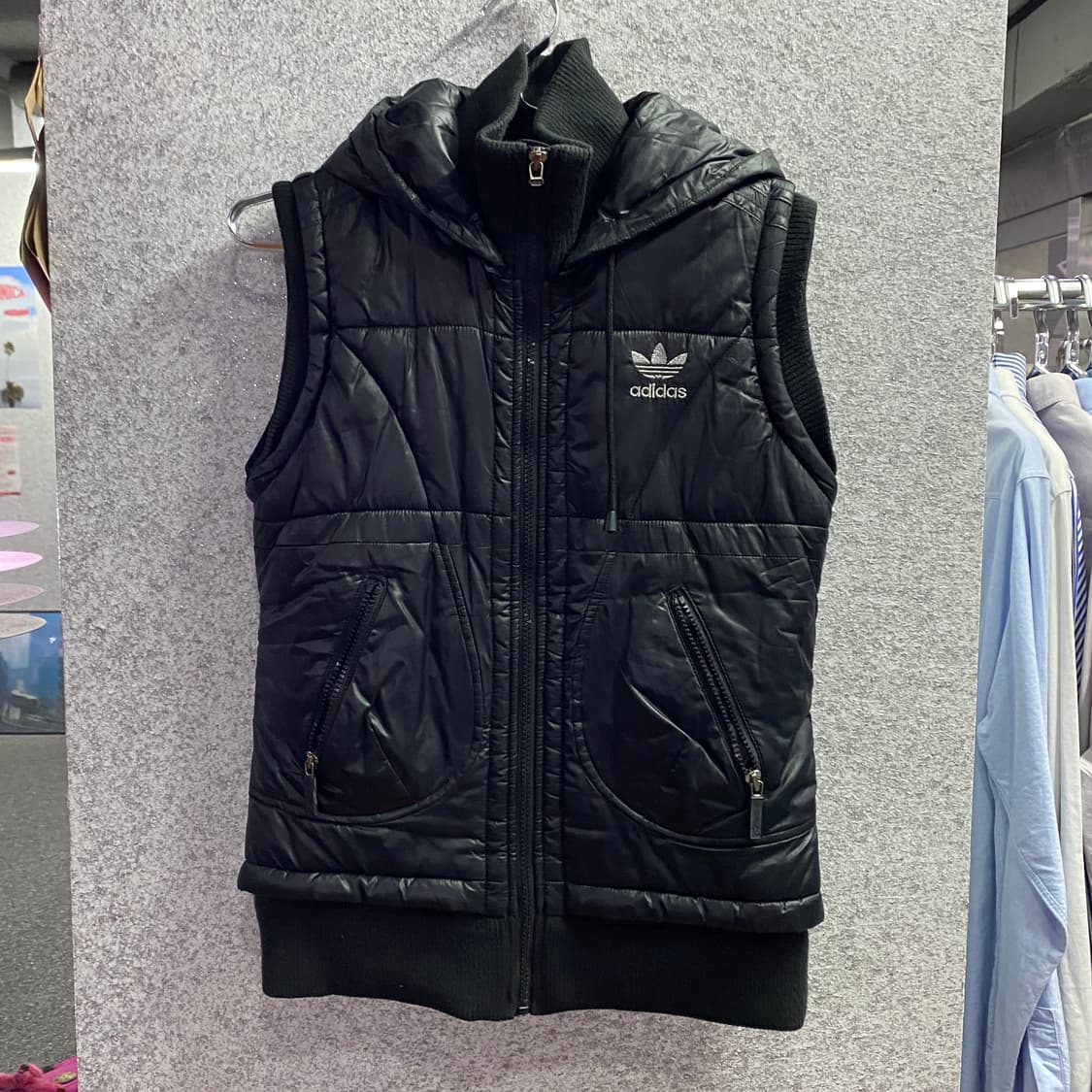 아디다스 실버 파이어버드 패딩 베스트 b3364 상품이미지2