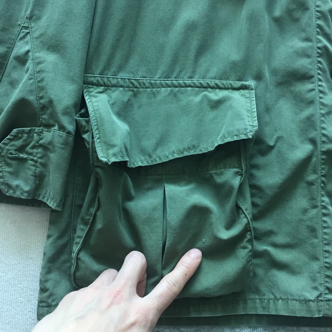 60s 오리지날 3rd 정글 퍼티그 자켓 미듐/숏 상품이미지5