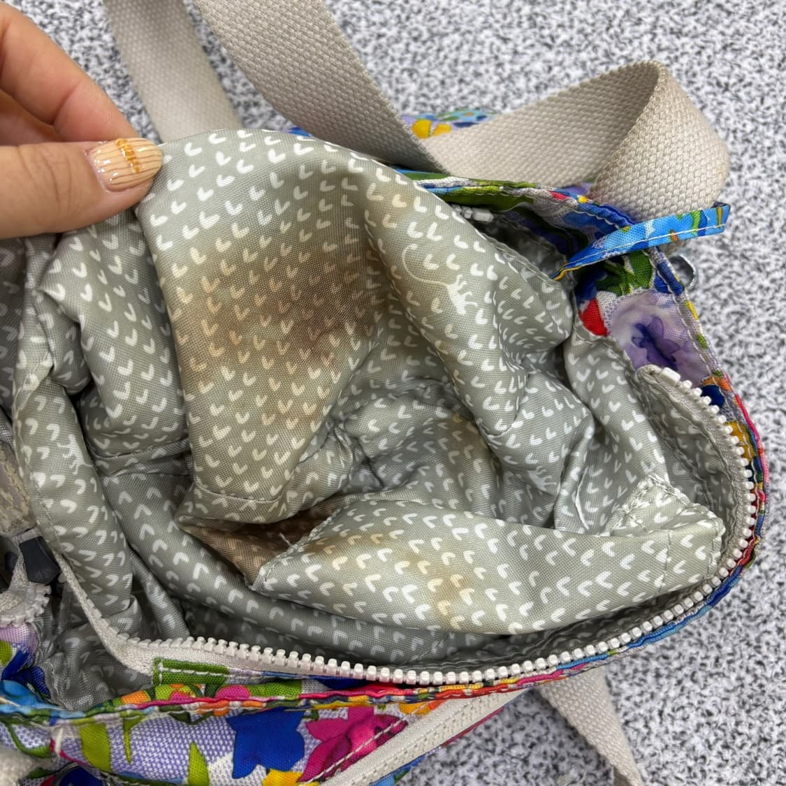 키플링 꽃무늬 크로스백 가방 0409J 상품이미지6