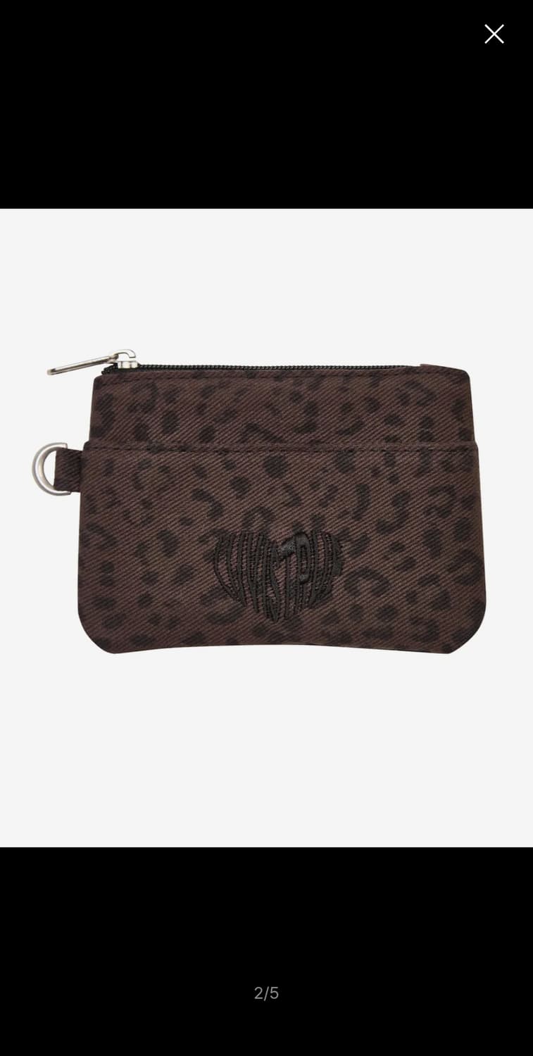 러브이즈트루 세라 카드 월렛 파우치 레오파드 호피 상품이미지2