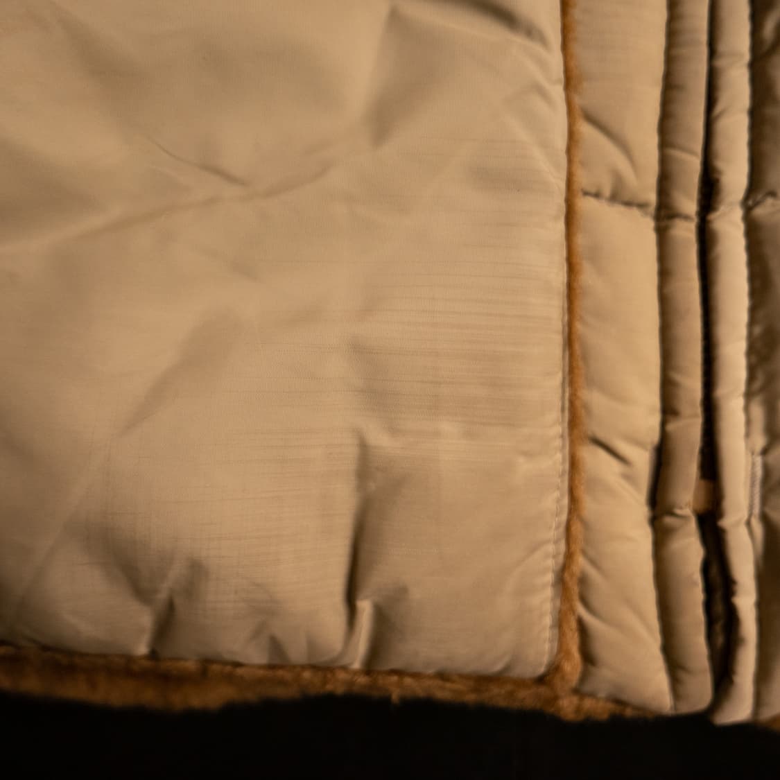 70s TEMPCO Reversible Down Vest ML(105) 상품이미지5