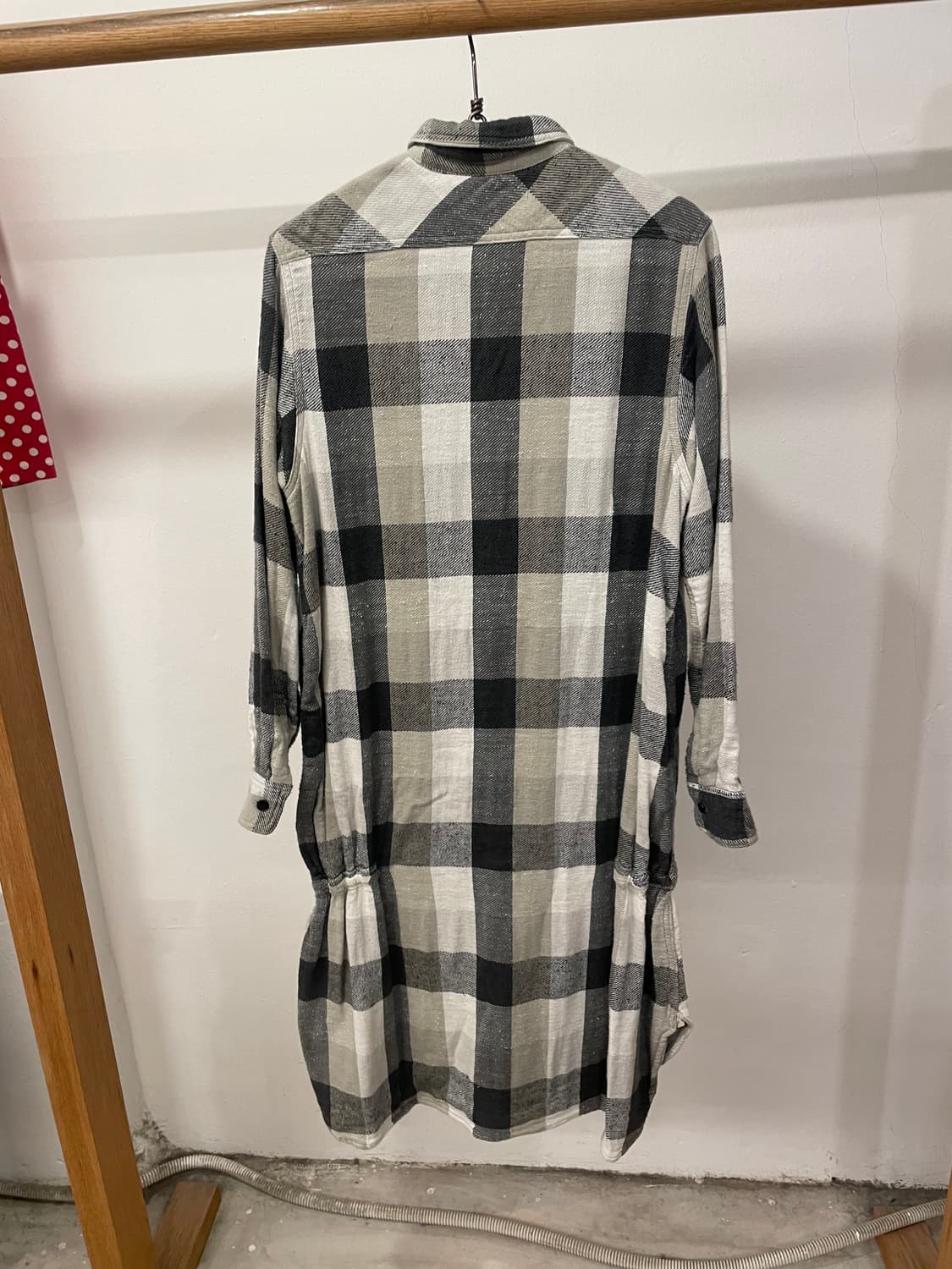 KAPITAL CHECK SHIRT DRESS 상품이미지4