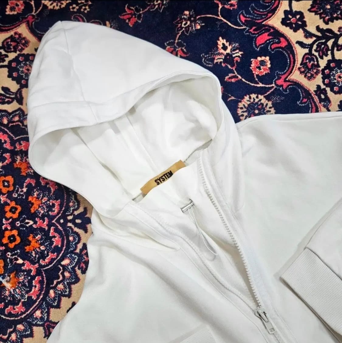 시스템(SYSTEM) 19FW 디테일 루즈핏 후드집업 상품이미지3