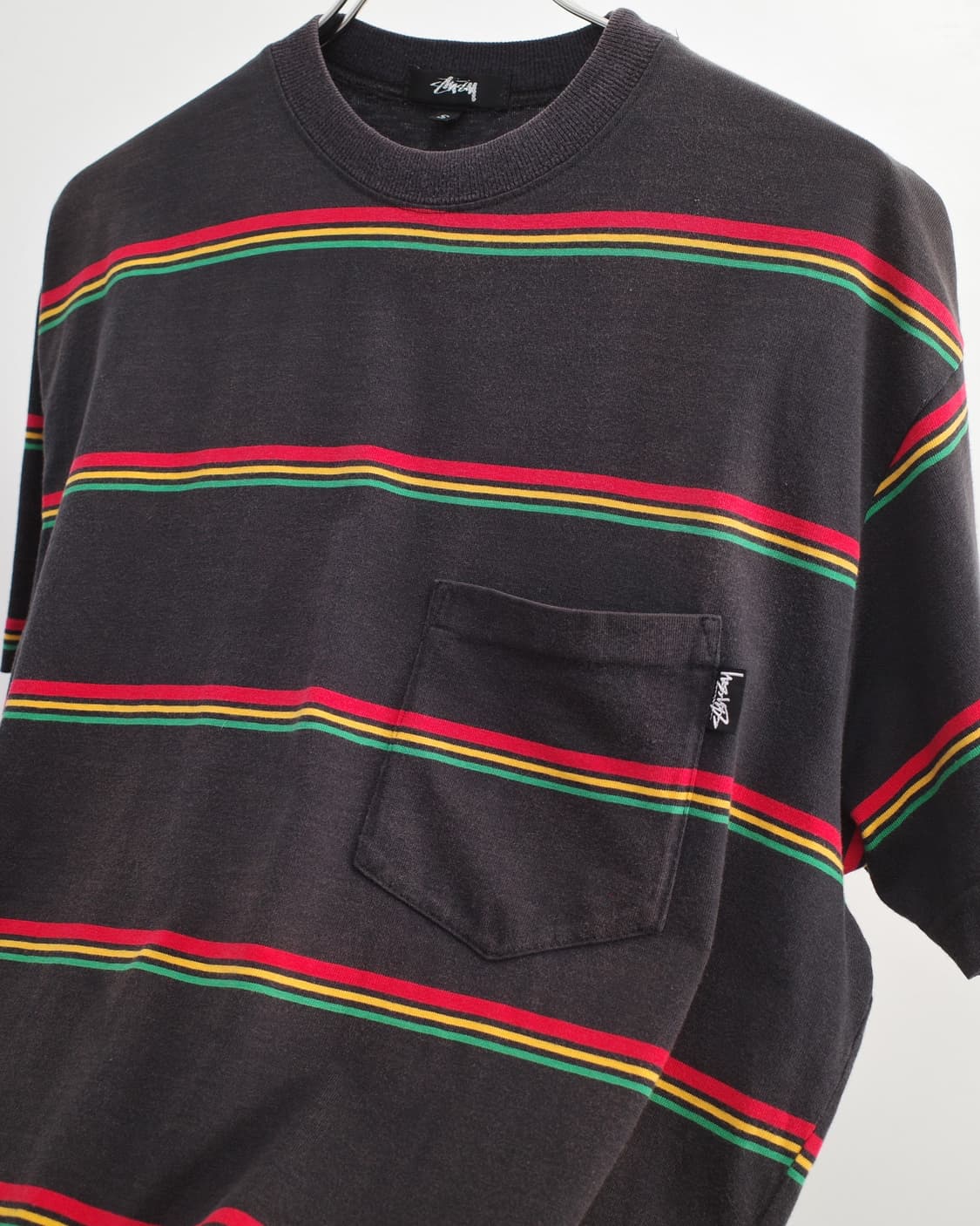 80's stussy border / made in usa 상품이미지2