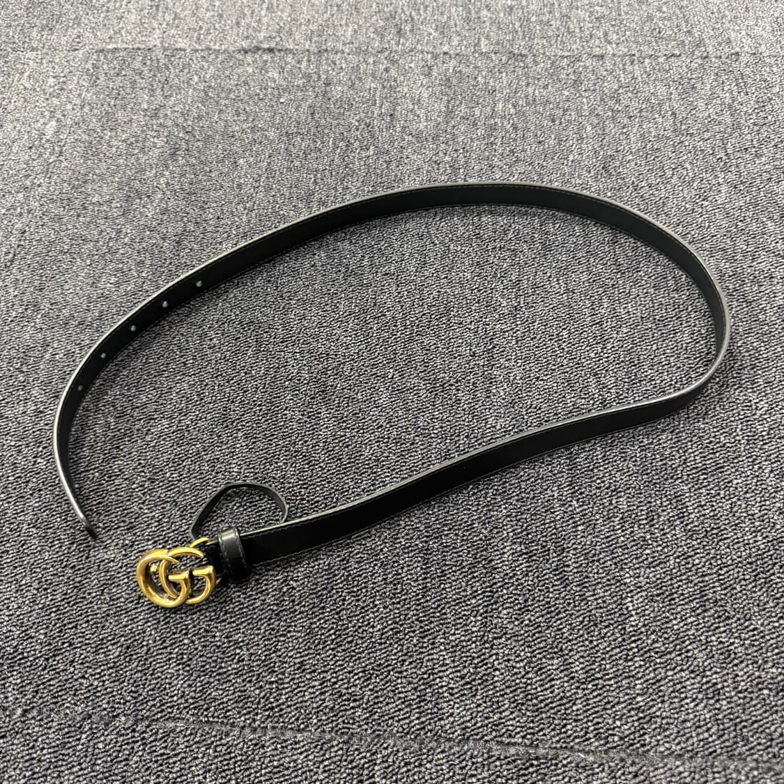 구찌 여성 스몰로고 금장 버클 벨트 상품이미지3