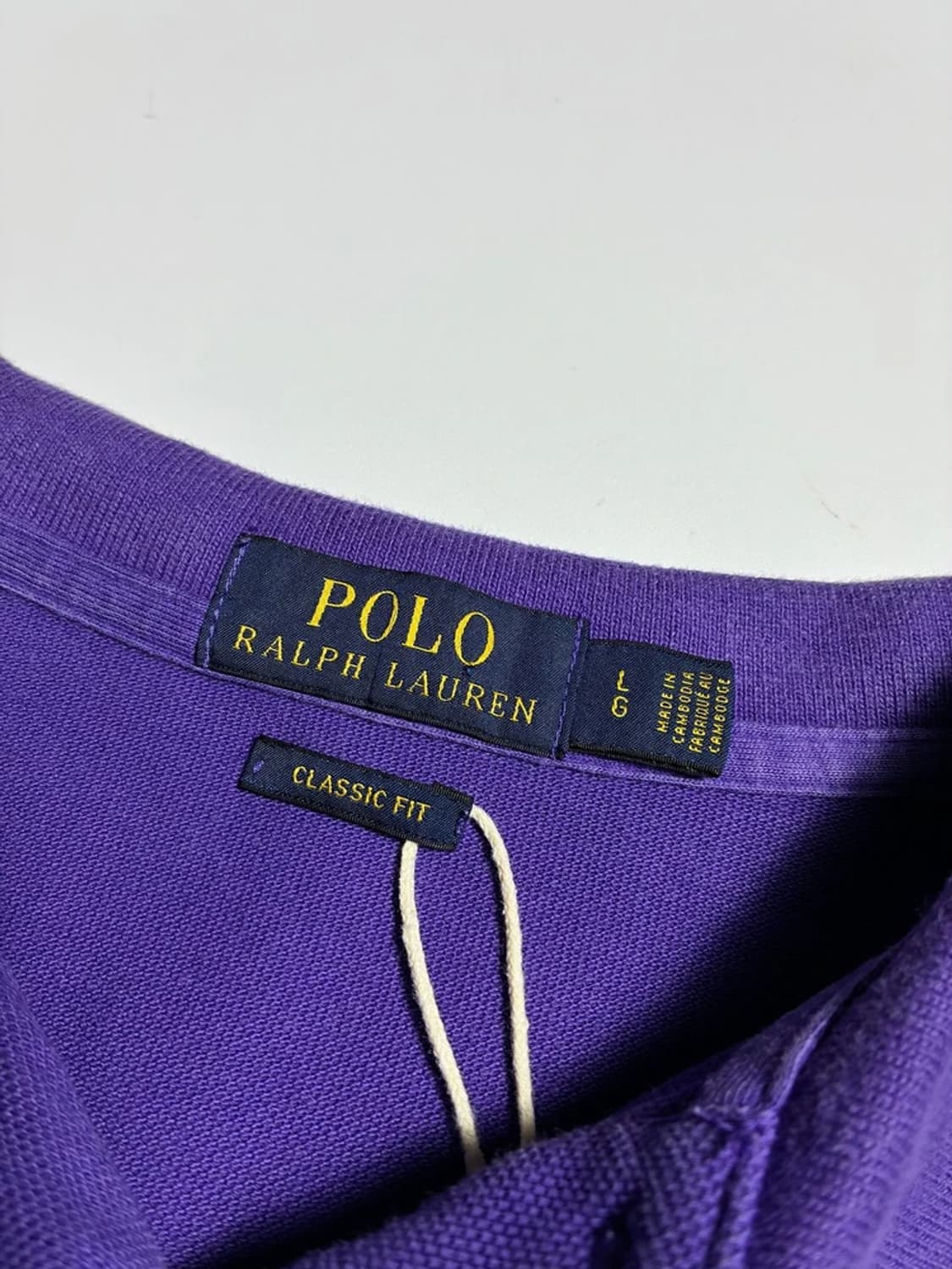 폴로 랄프로렌 클래식핏 포니 자수 반팔 카라 티셔츠 R1792 상품이미지5