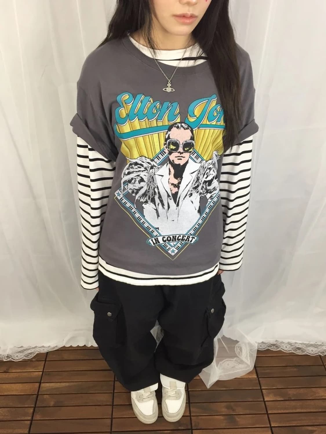 2025 Elton John Concert Graphic Tee 상품이미지3