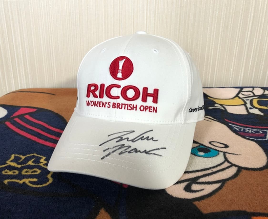 (2)리코(RICOH) 위민스 브리티시오픈 골프모자/박인비프로싸인 상품이미지1