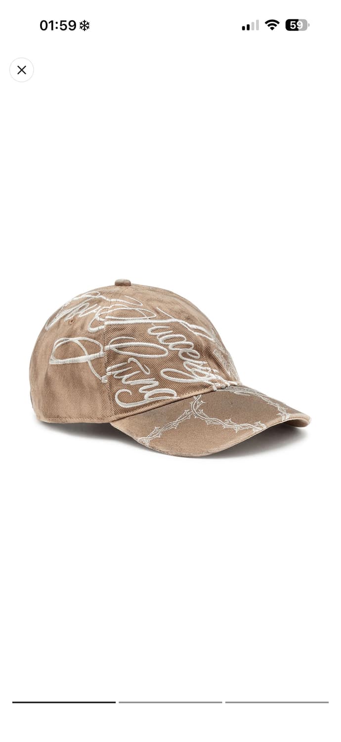 디젤 디스트레스드 볼캡 2사이즈 상품이미지1