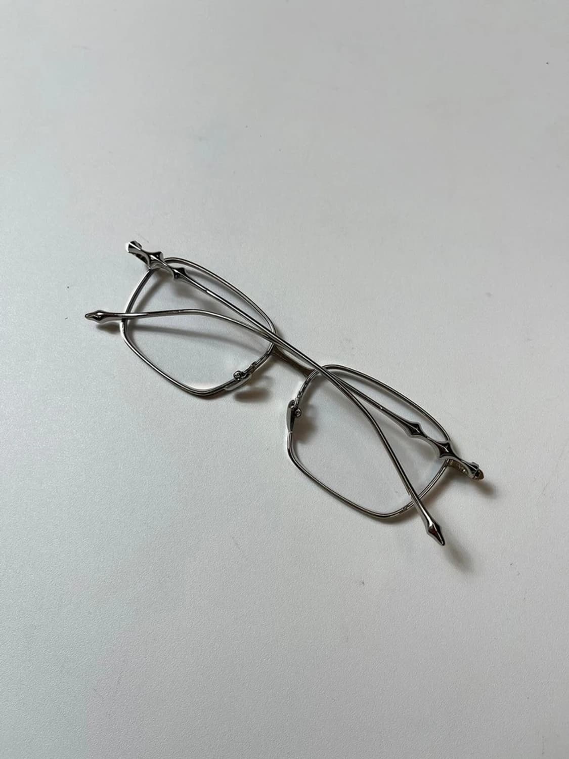 Selected 실버 디테일링 아이웨어 안경 Q1424 상품이미지5