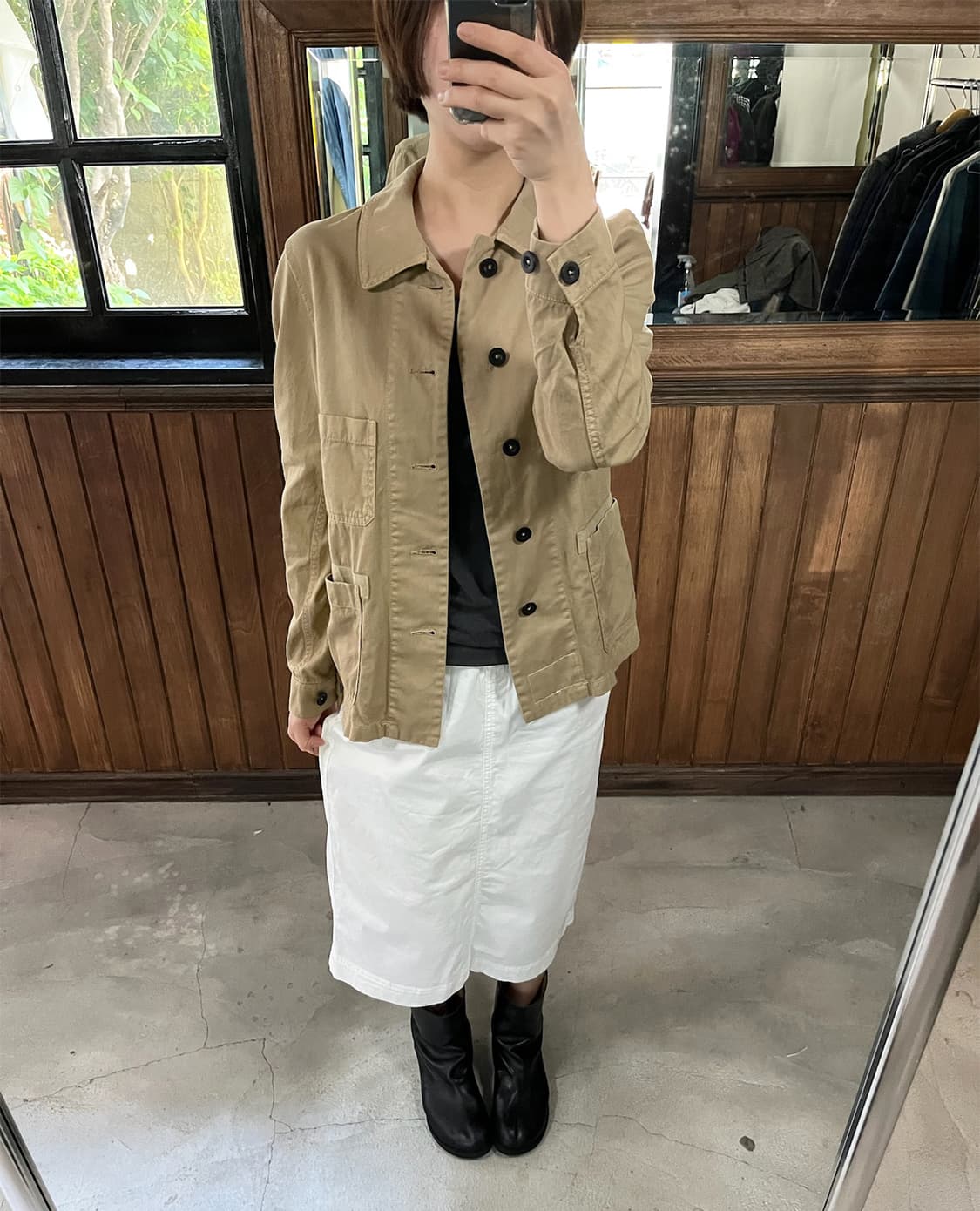 MHL cotton beige kacket 상품이미지1
