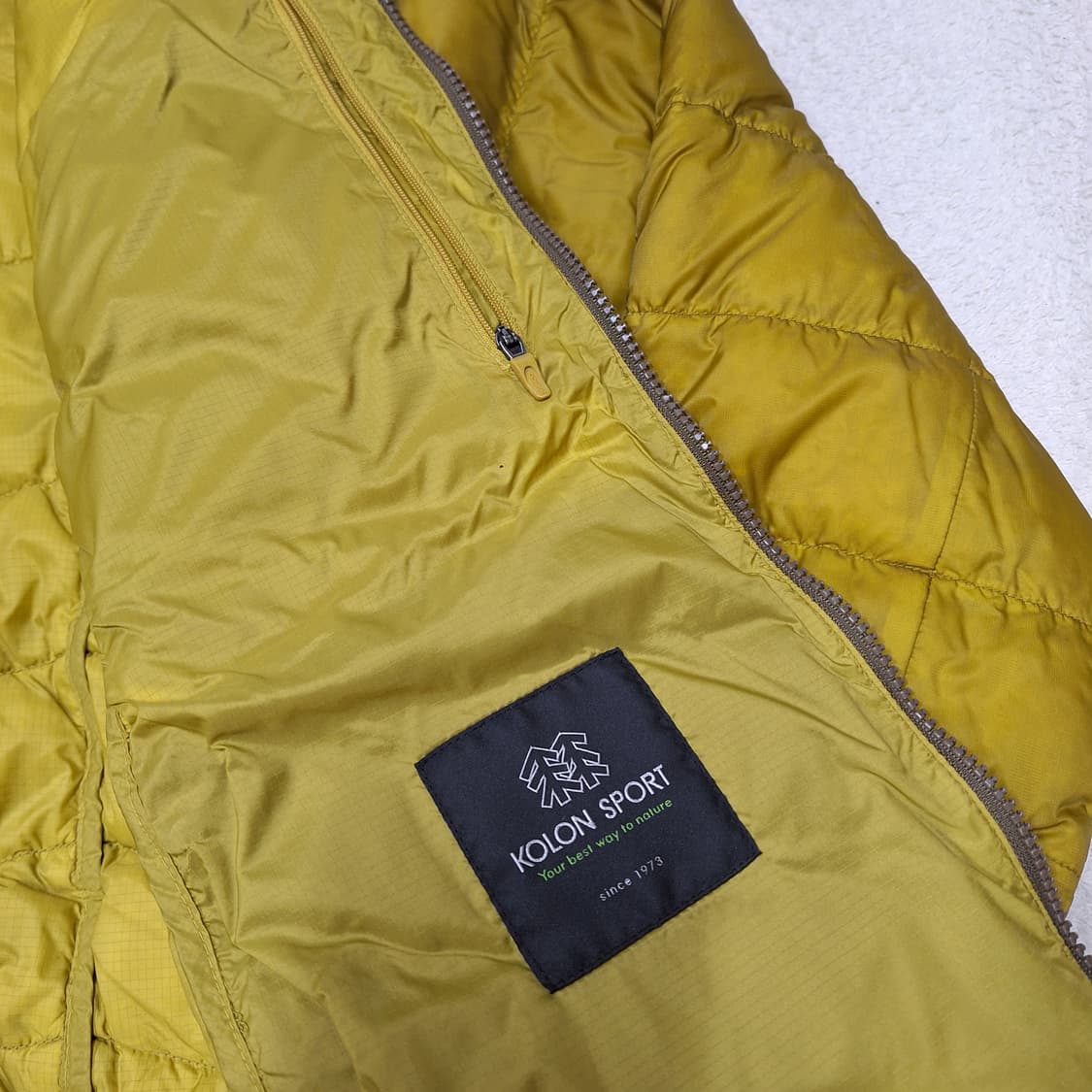 코오롱스포츠  구스패딩110 상품이미지4