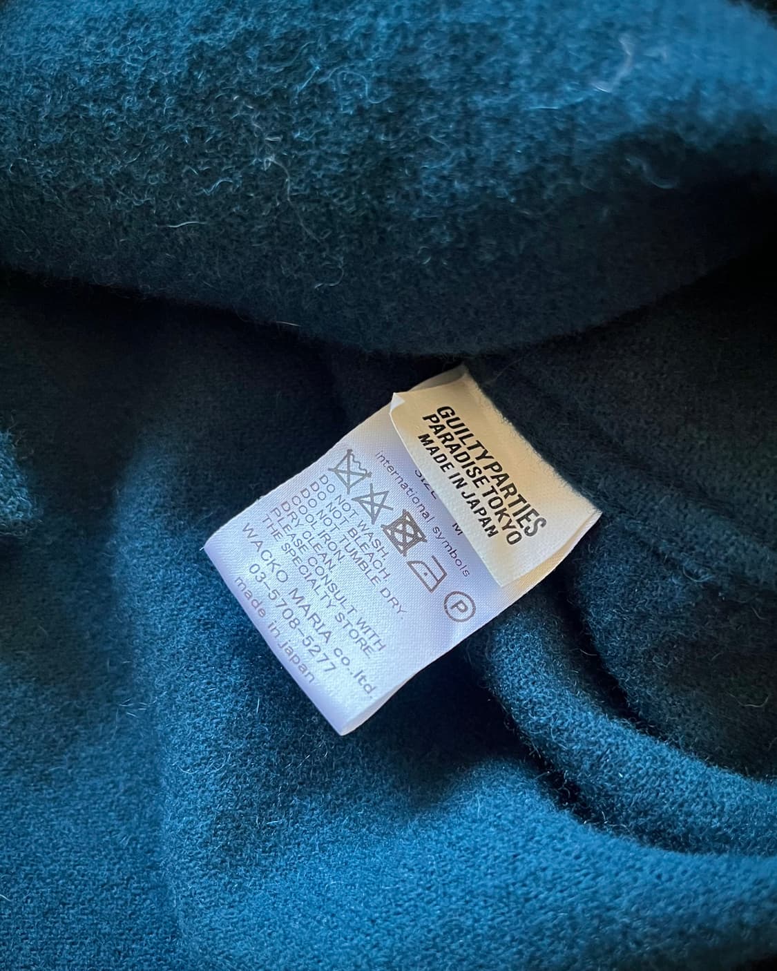 WACKO MARIA Double Pocket Wool Shirt 상품이미지7