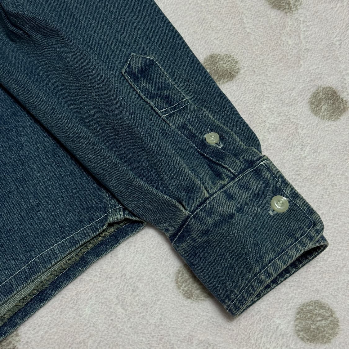 hmode 에이치모드 데님셔츠 진청 상품이미지4