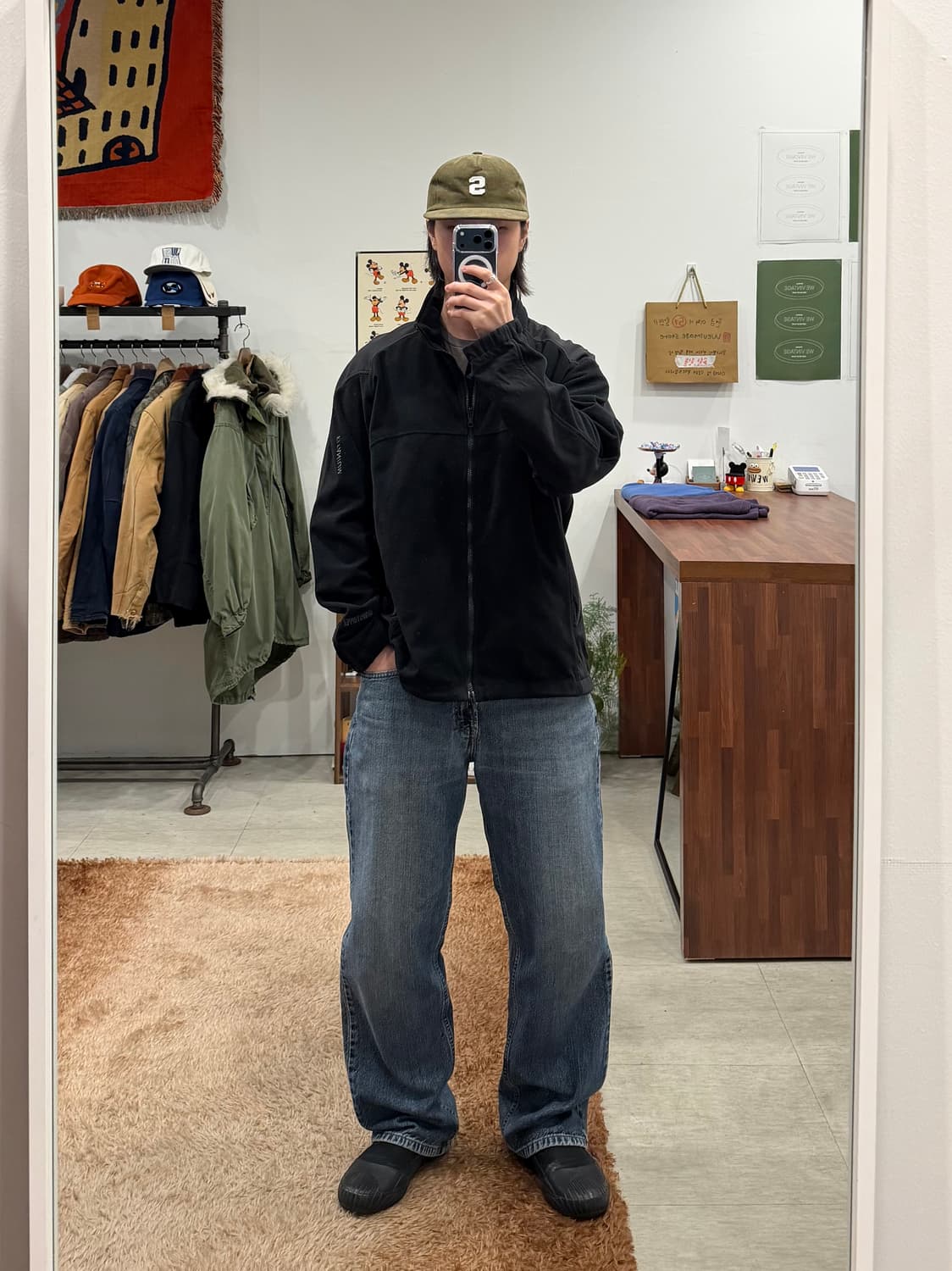 Columbia 컬럼비아 윈드 스토퍼 플리스 집업 자켓 상품이미지2