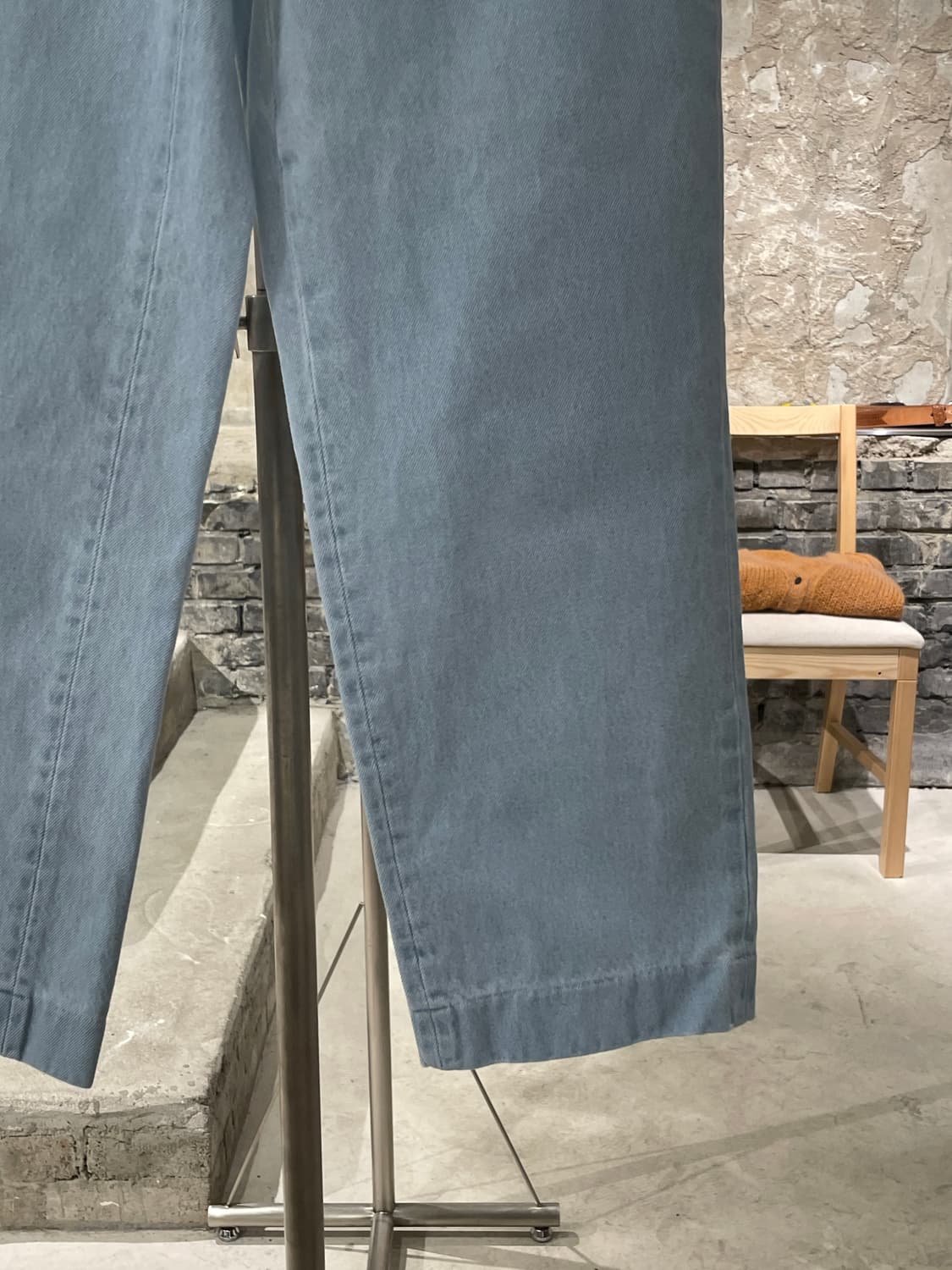 아페쎄 연청 데님 팬츠 상품이미지5