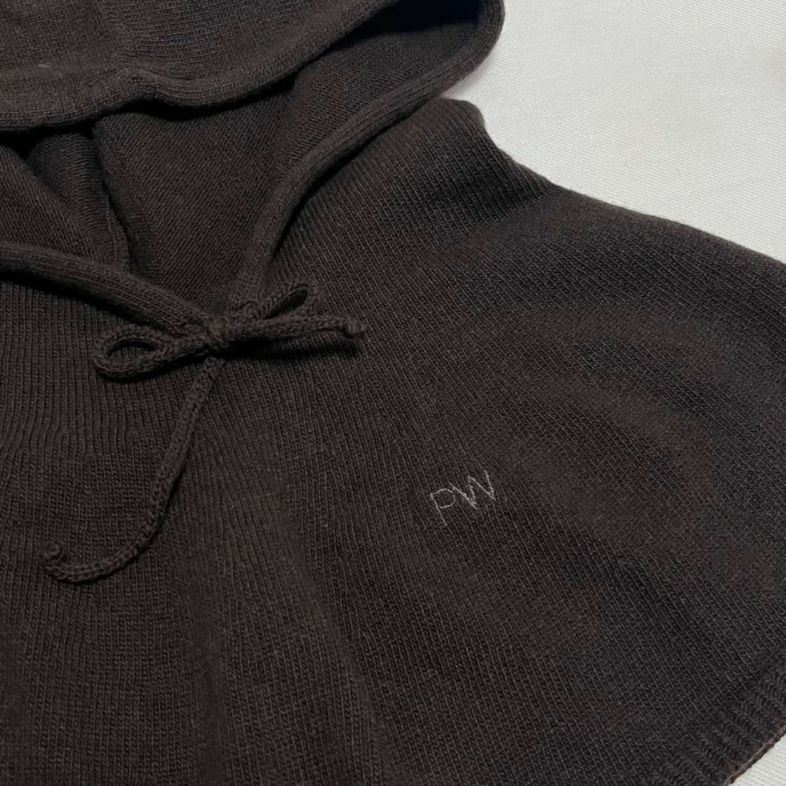 팔로마울 Lucia 후드 케이프/브라운 상품이미지2