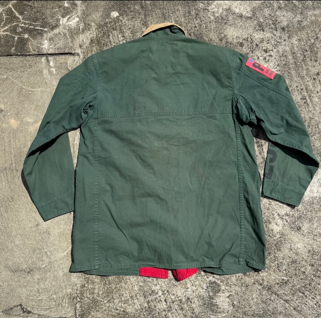 [M] 90s Polo 폴로 Made In USA 파이어맨 자켓 상품이미지2