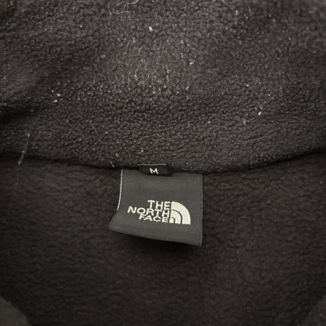 노스페이스 블랙 플리스 집업 상품이미지3