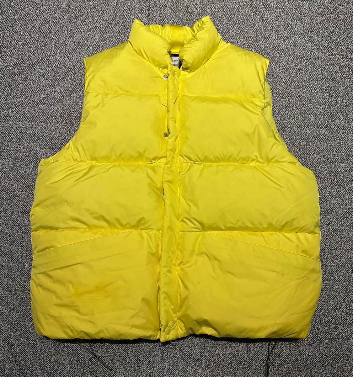 라이풀 다운 조끼 옐로우 3사이즈 상품이미지1