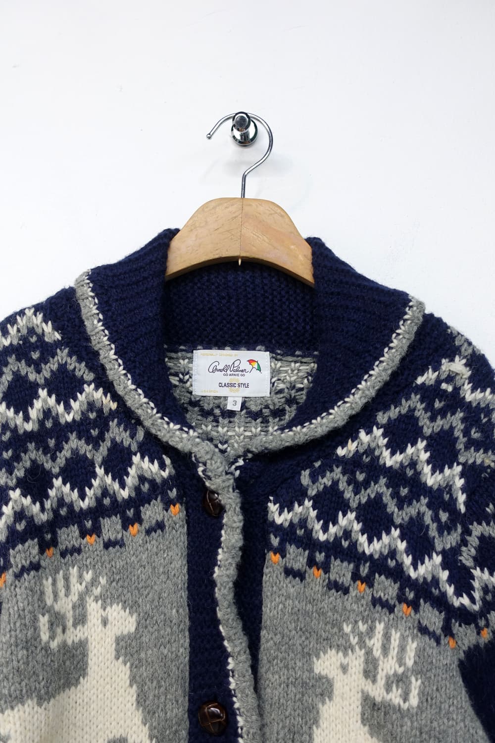 아놀드 파마 니트 가디건 상품이미지6