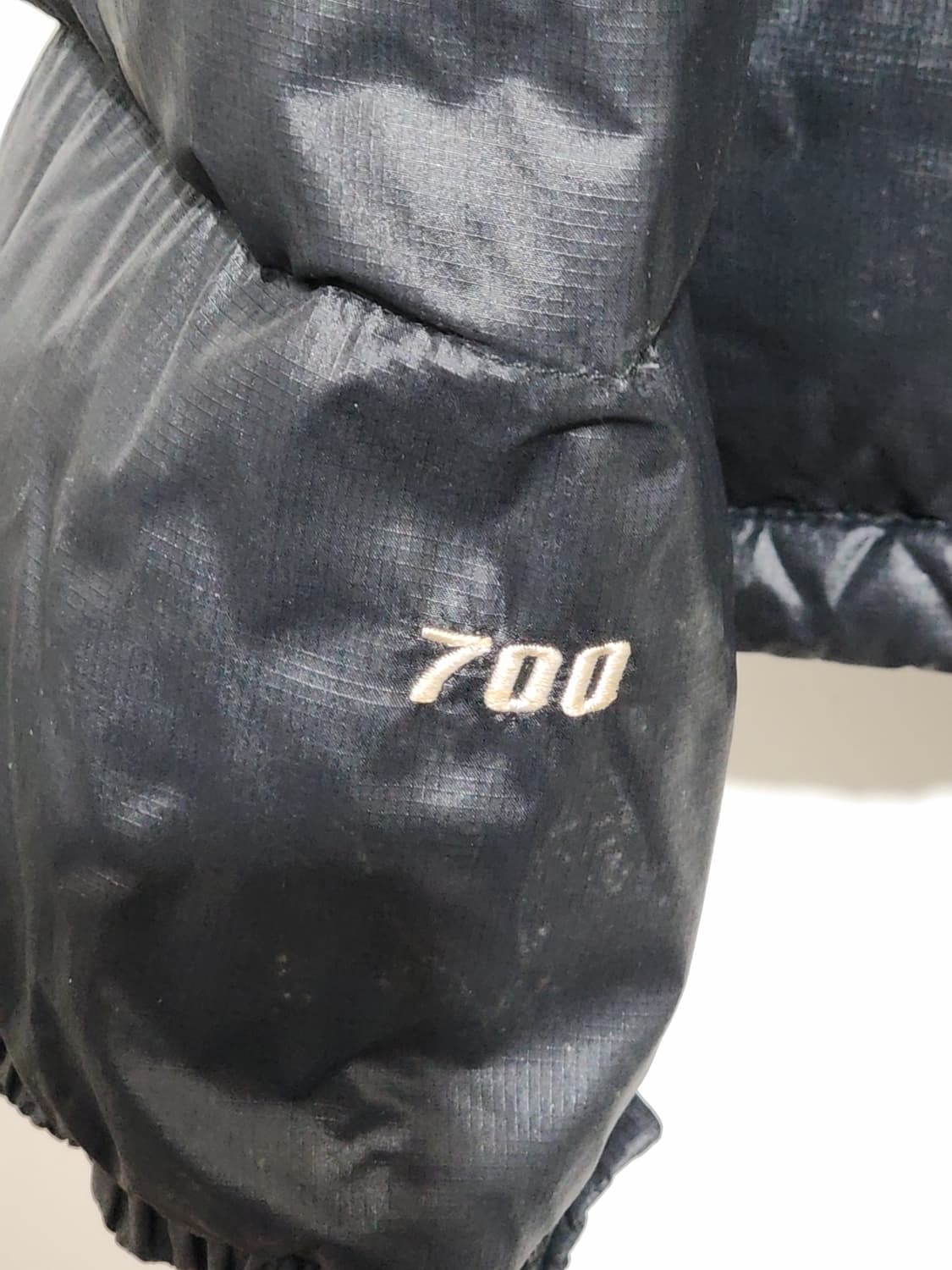 (105) 노스페이스 눕시패딩 점퍼 블랙 700 다운자켓  상품이미지5