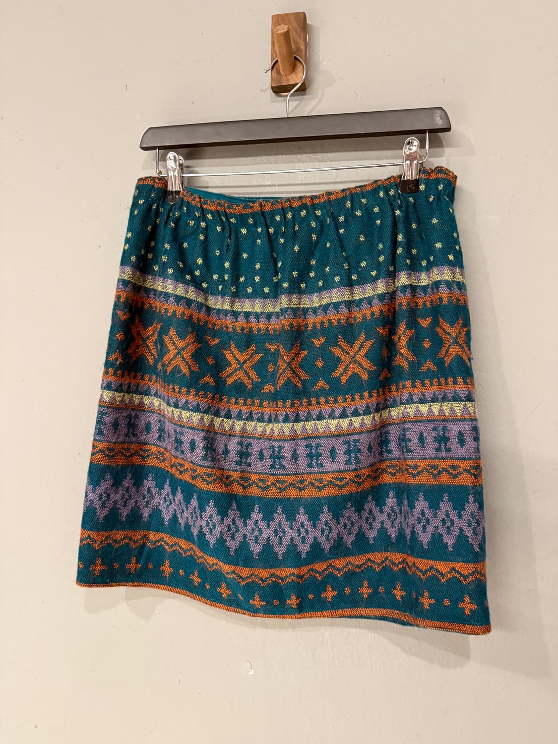 snow pattern wrap detail skirt 상품이미지10