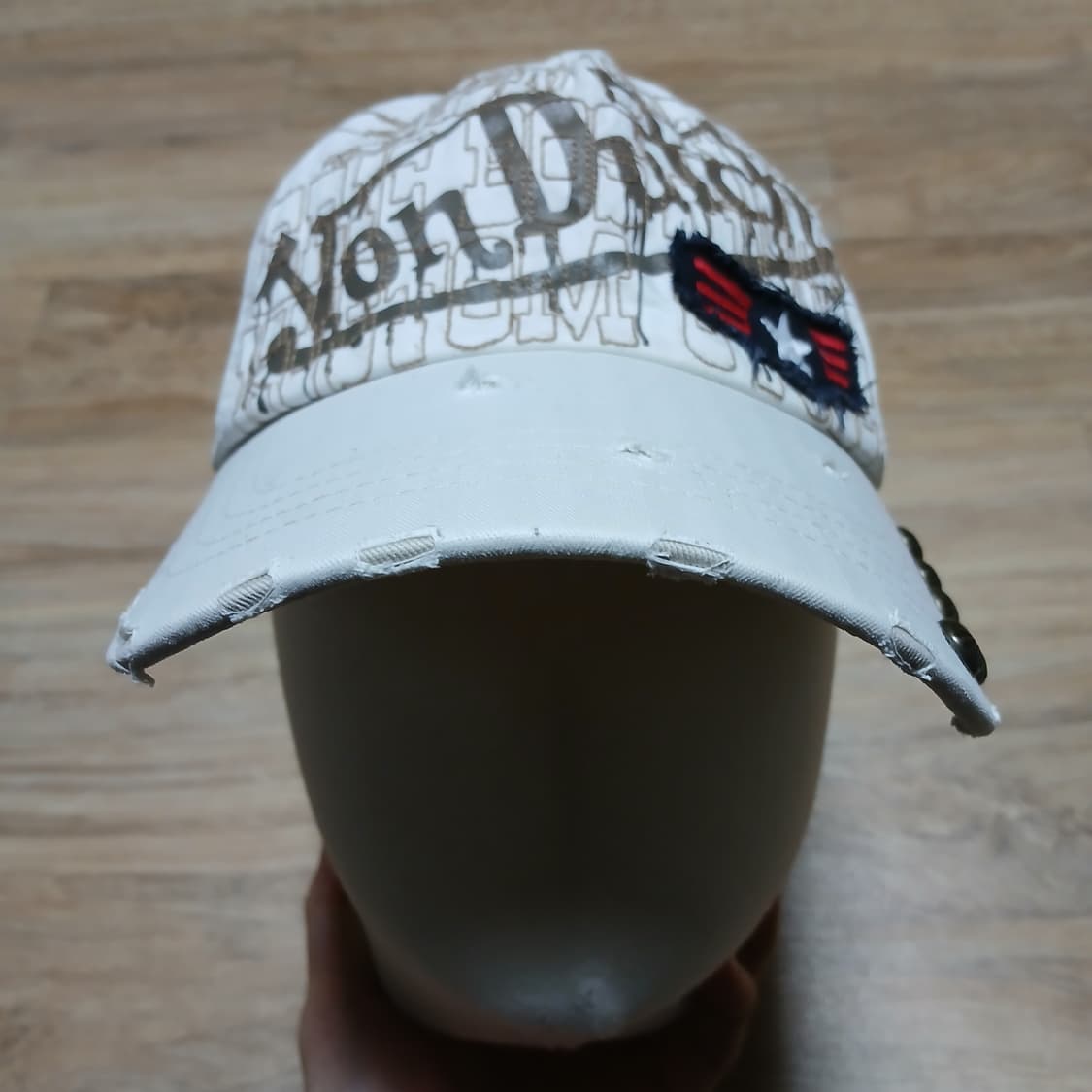 본더치 vondutch 데미지 볼캡 빈티지 모자 상품이미지3