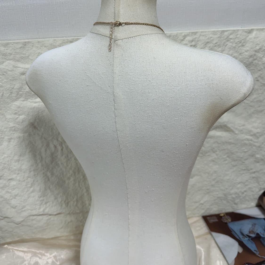 빈티지 레이어드 깃털 십자가 오리엔탈 목걸이 상품이미지3