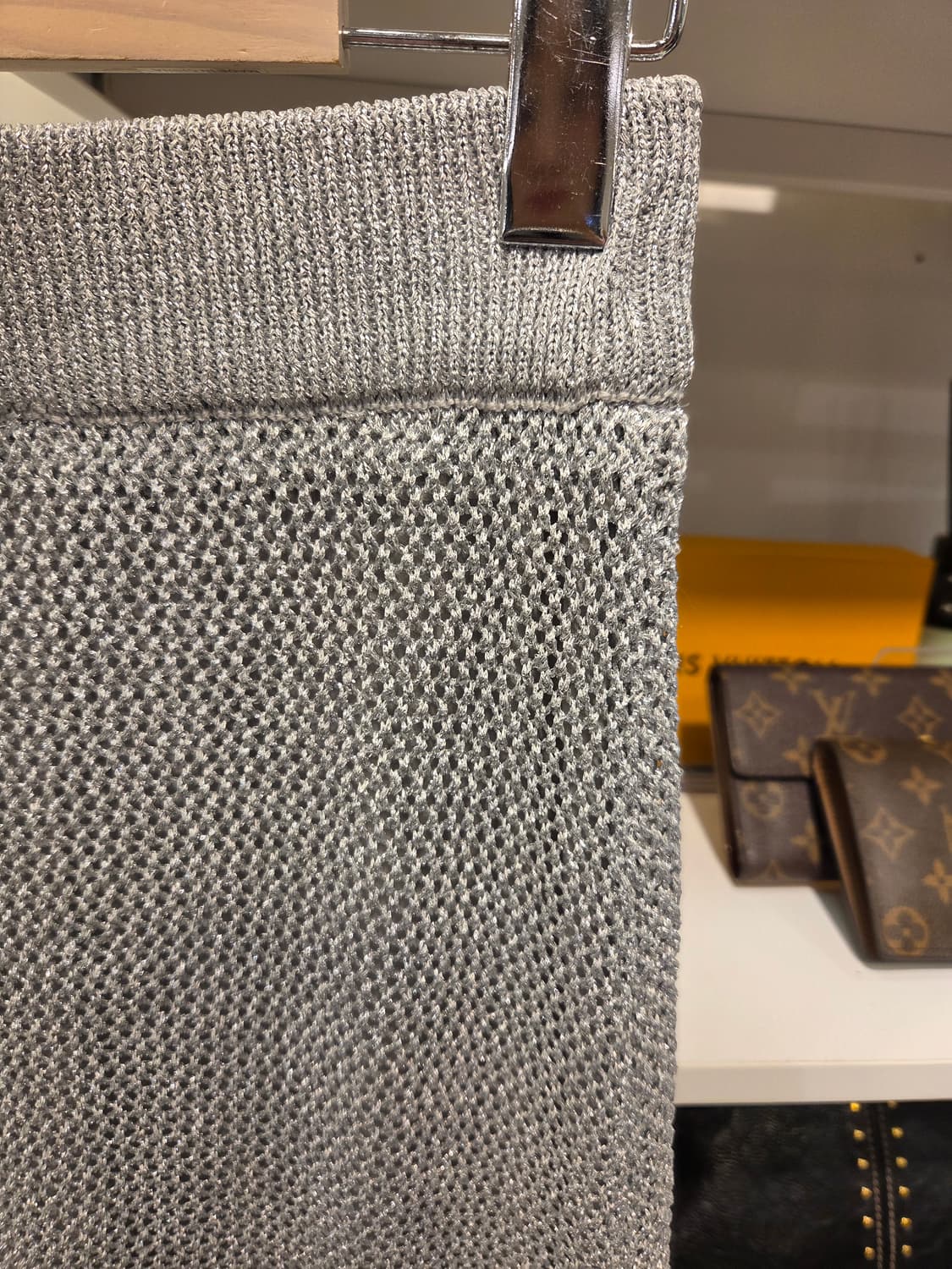 실버 글리터 니트 스커트 상품이미지6