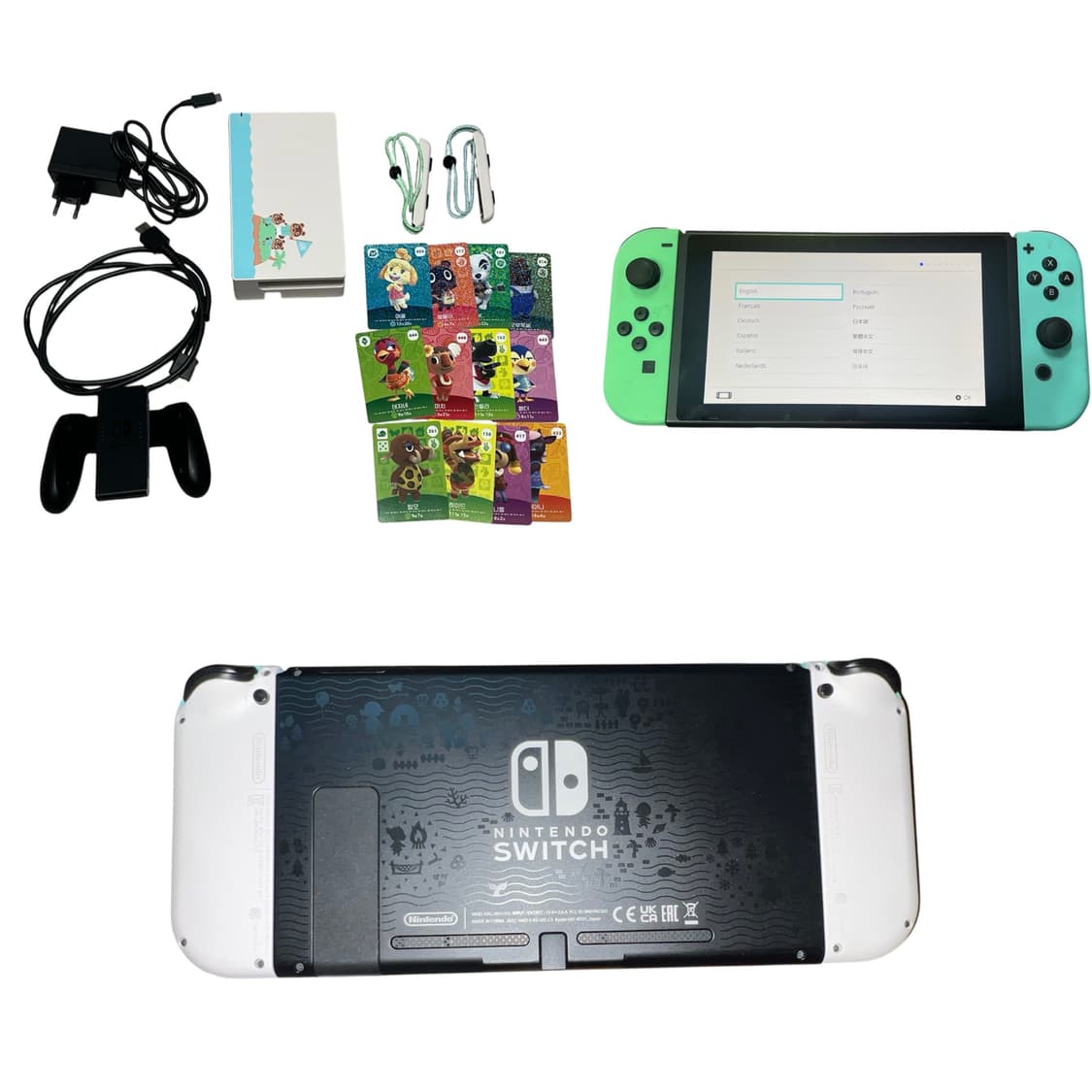 닌텐도 스위치 모동숲 에디션 동물의숲 아미보카드 포함 상품이미지1