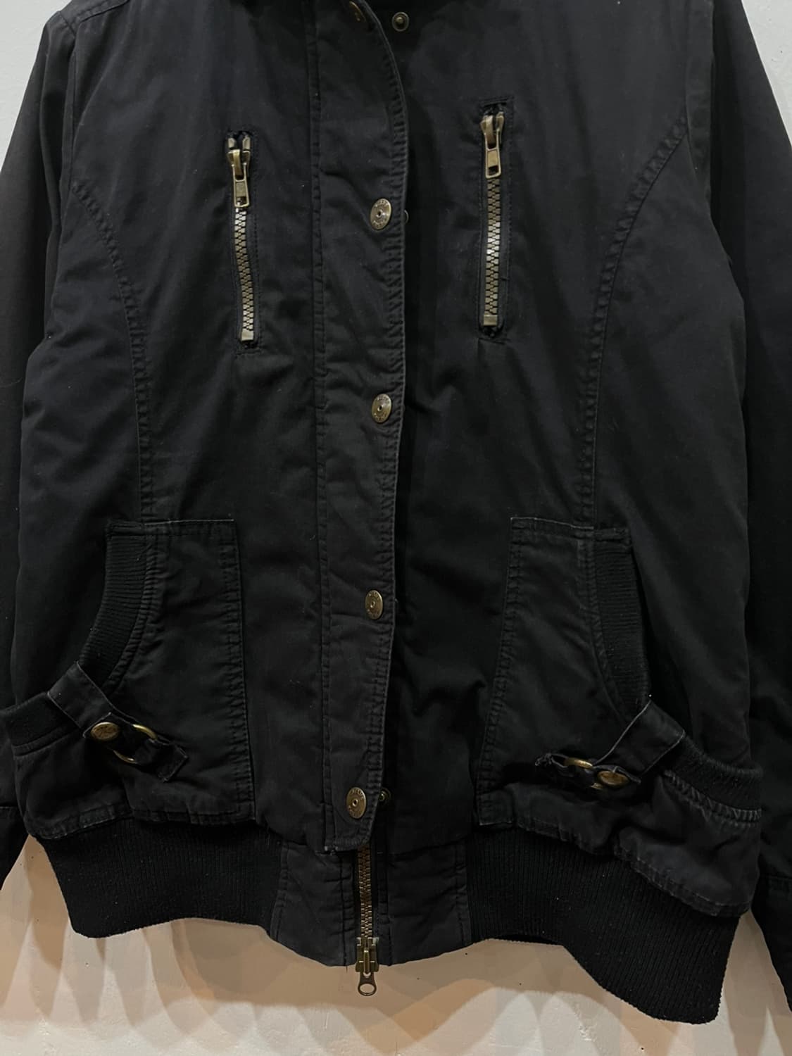 CORNFLAKE JPN 밀리터리 자켓 블랙 상품이미지2