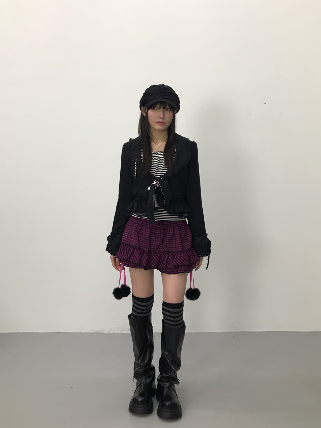 TRALALA Archive Hime Gyaru Lace Jacket 상품이미지2