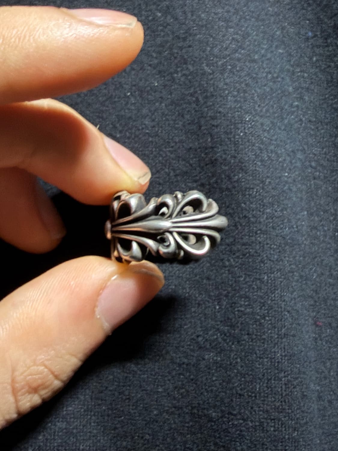 크롬하츠 더블 플로랄링 ks19 상품이미지3