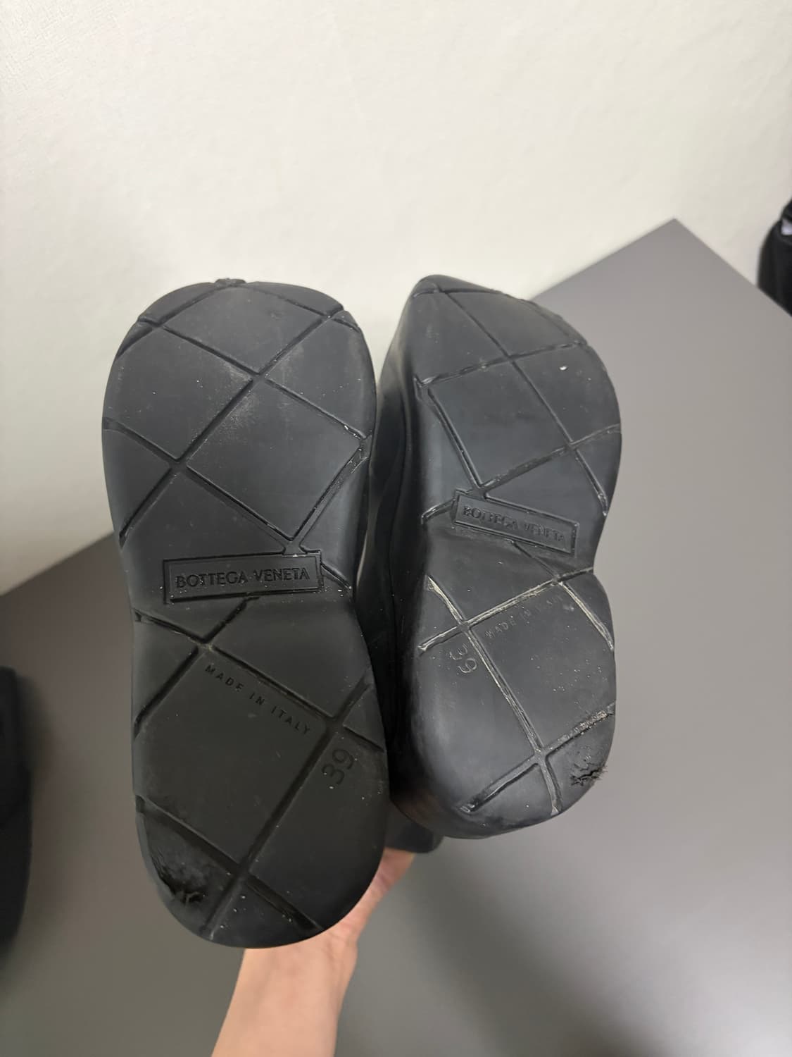 보테가베네타 퍼들부츠 블랙 39 상품이미지5