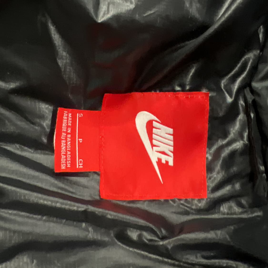 나이키 블랙 숏패딩  상품이미지5