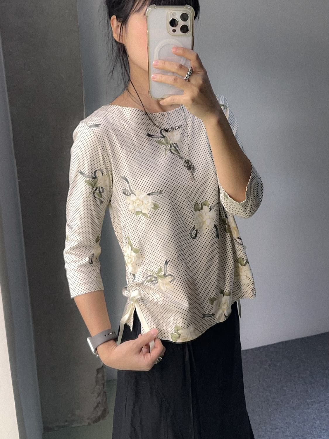 ingeborg rose dot top 상품이미지3