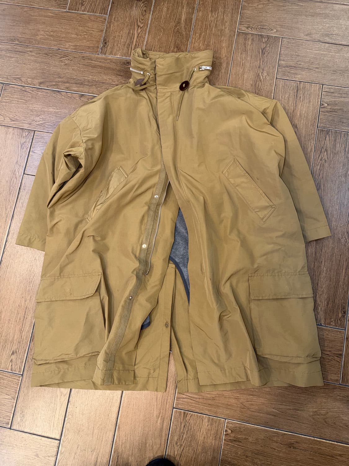 Zucca Military High-Neck Two-way Jacke 상품이미지8