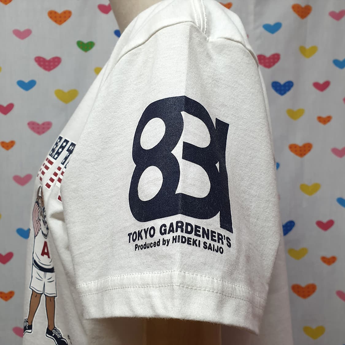 30주년 캡틴산타 사이죠히데키 그래픽 캐릭터패턴 프린팅 프린트 반팔티셔츠 상품이미지4