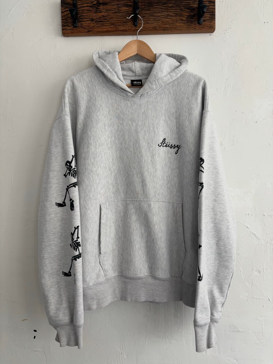 Stussy 스투시 파라다이스 로스트 애쉬 후드티 상품이미지2
