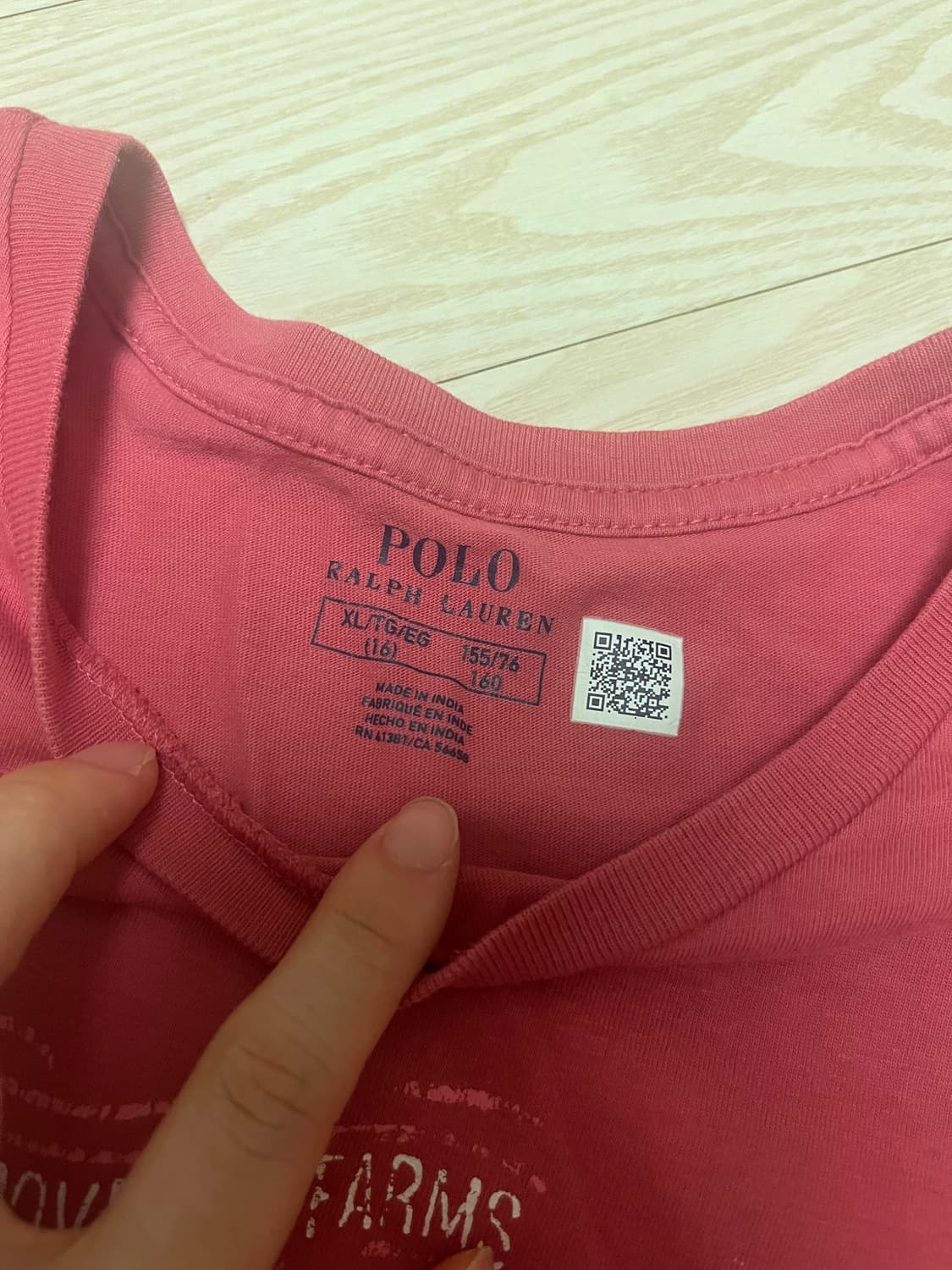 폴로 딸기 티셔츠 상품이미지2