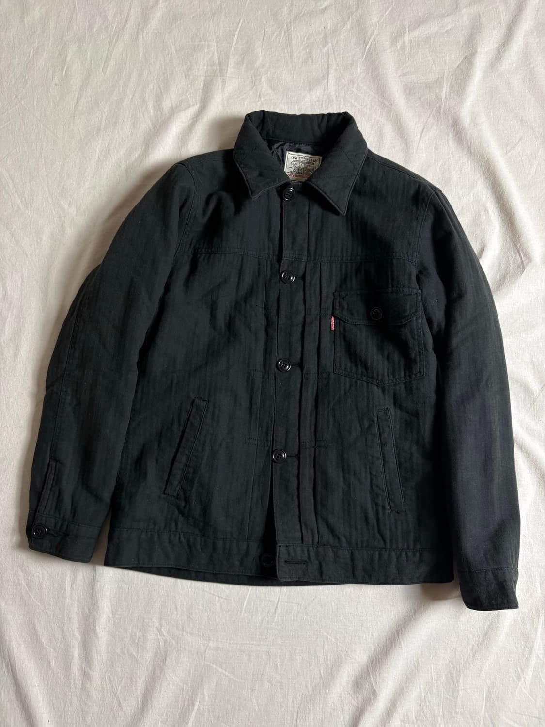 Levis 리바이스 퀄팅 코튼 트러커 자켓 M 상품이미지1