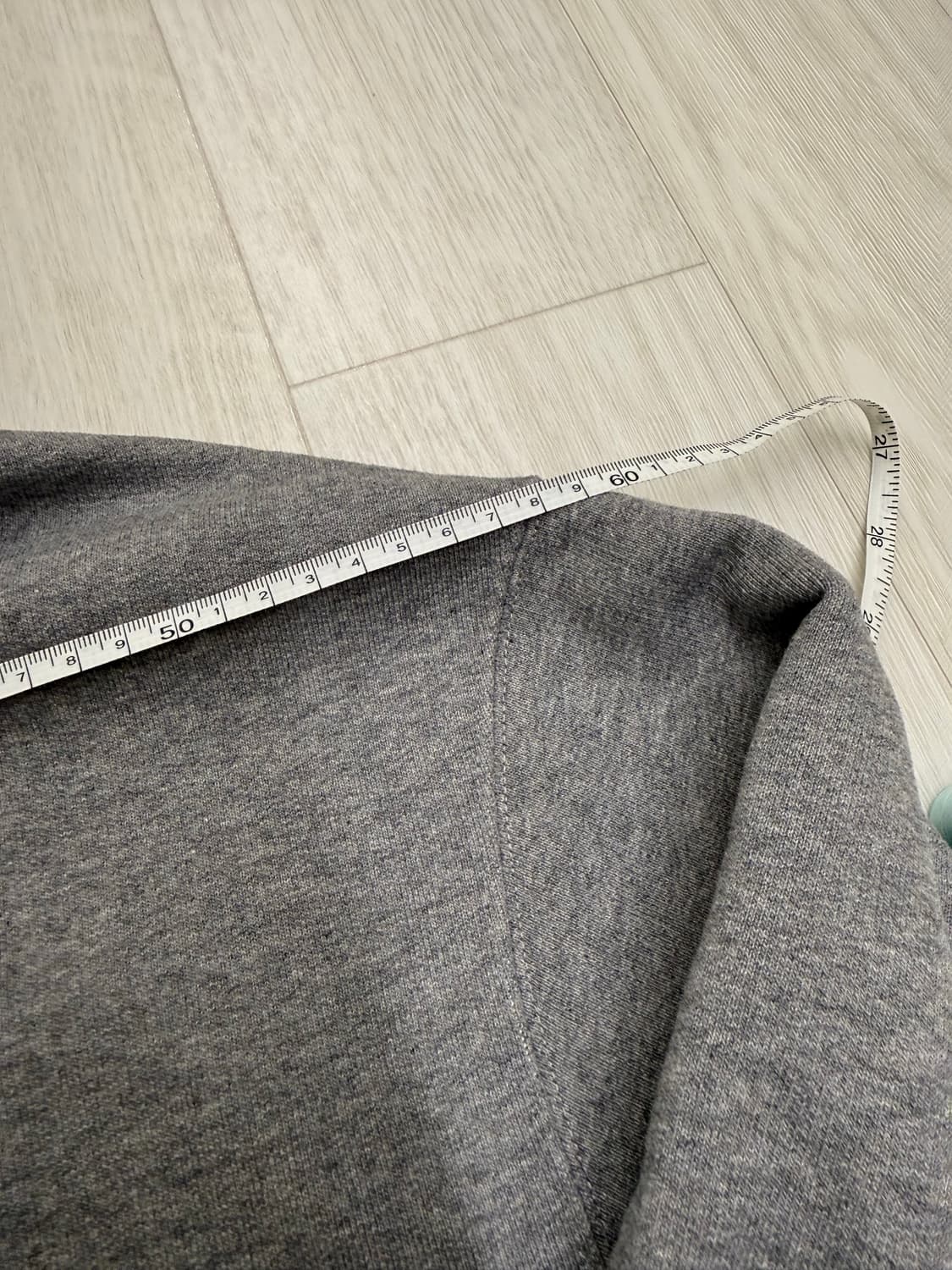 [L] AMI 빅로고 후디/후드티 그레이 상품이미지2