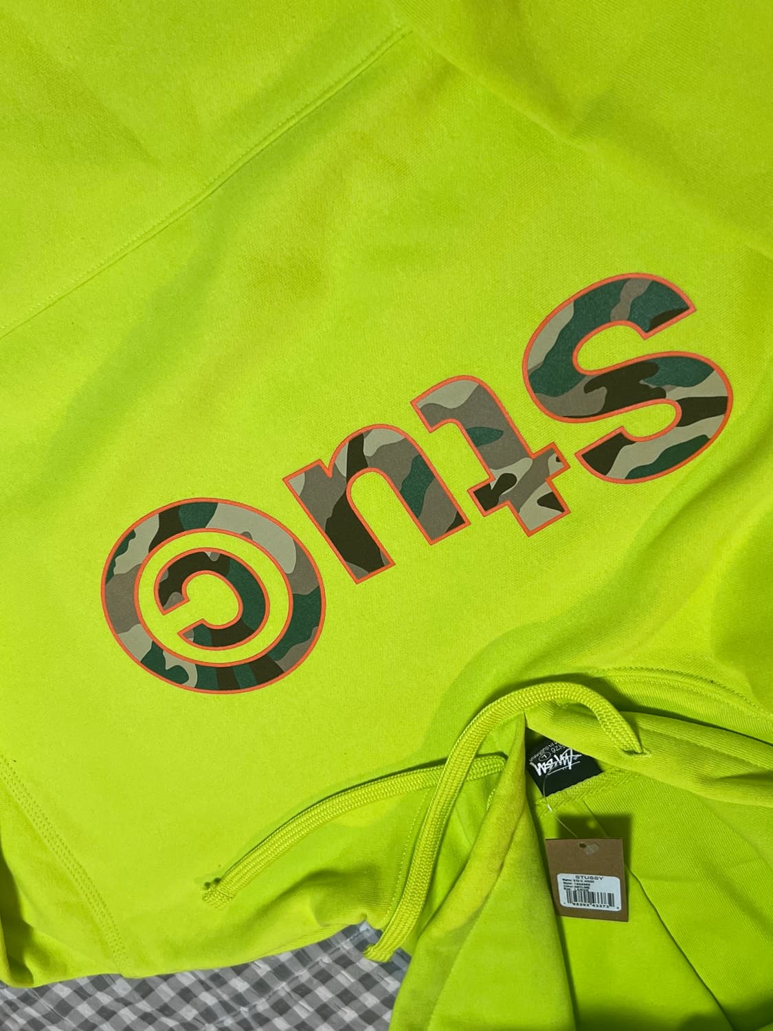 스투시 stu.c 후드 키라임 상품이미지4