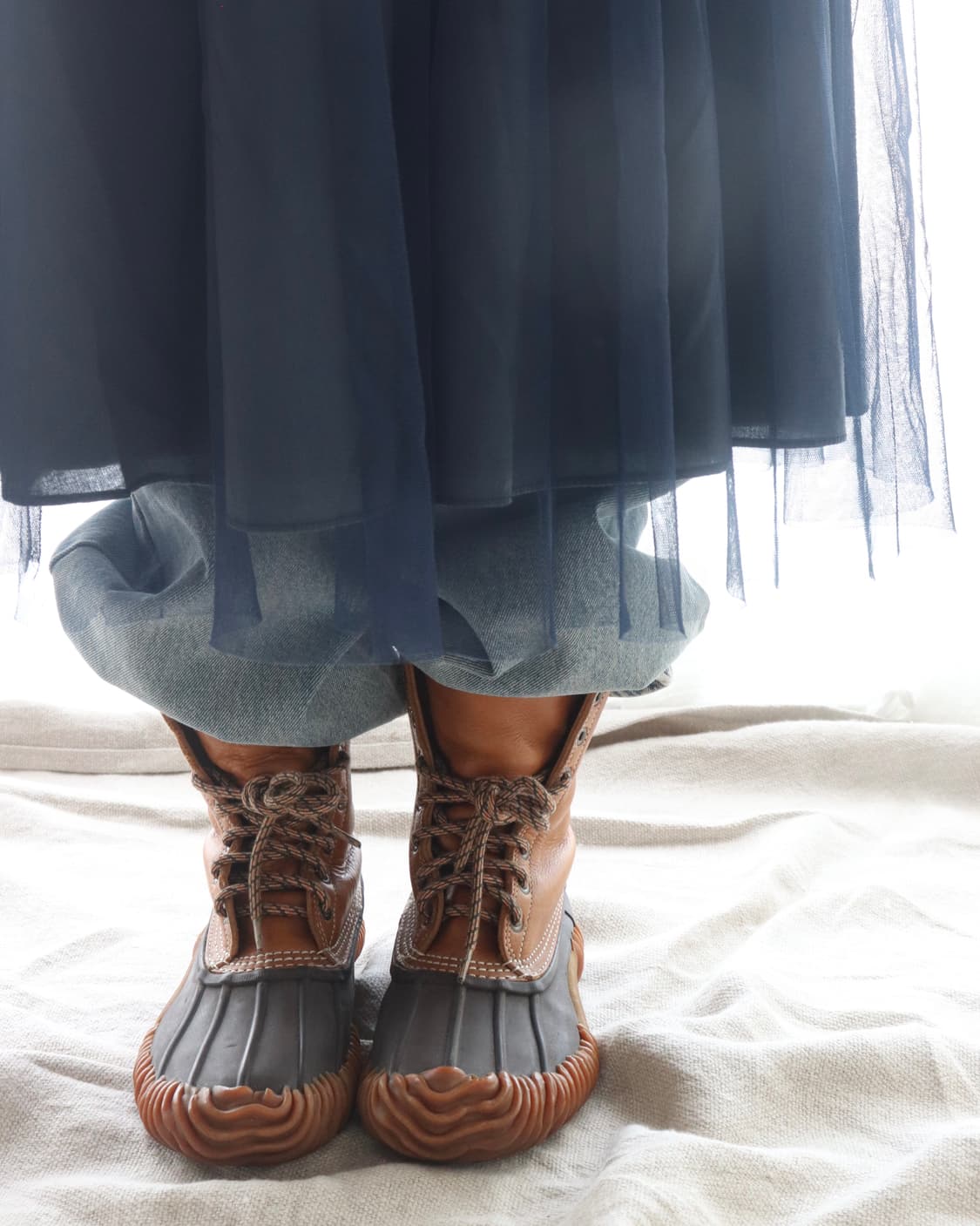 [Beams] Camel Gummy Boots 상품이미지1