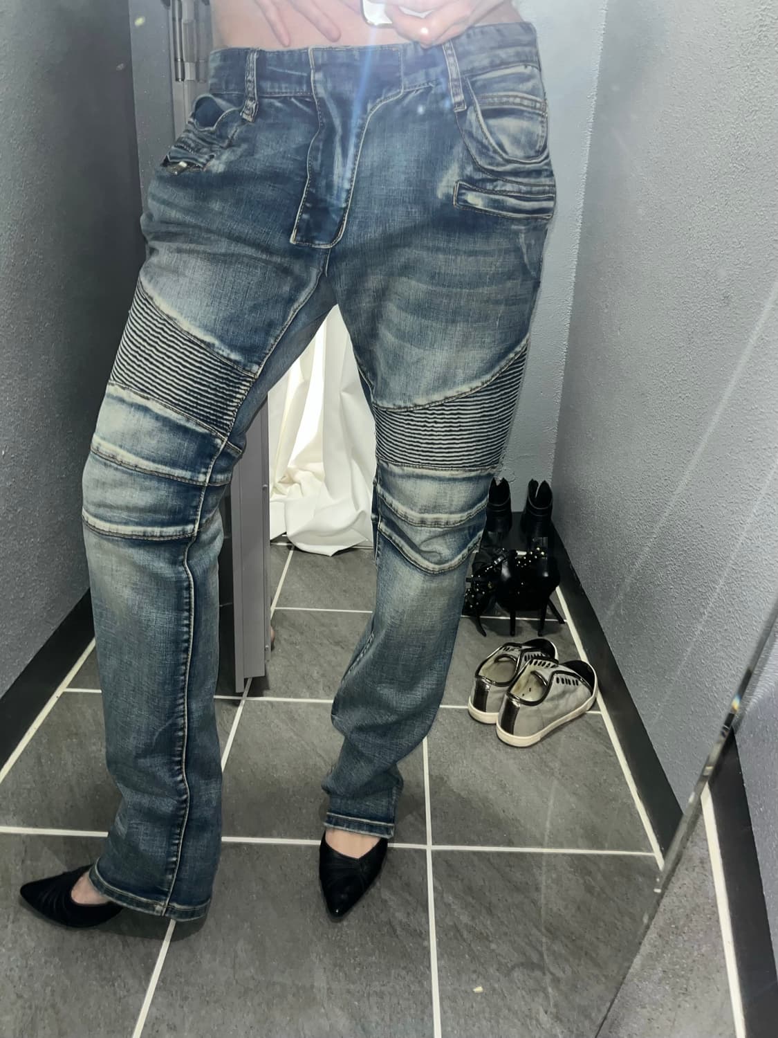 Vintage low rise denim pants 상품이미지2